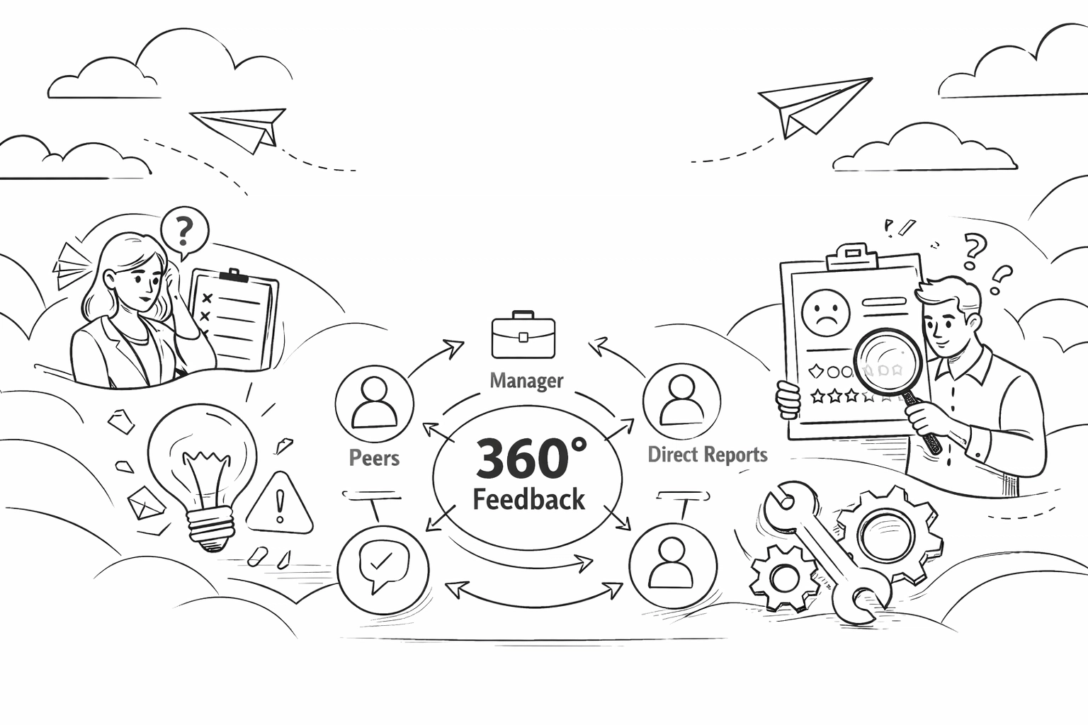 [HERO] 7 Mistakes You're Making with 360 Degree Feedback (and How to Fix Them)