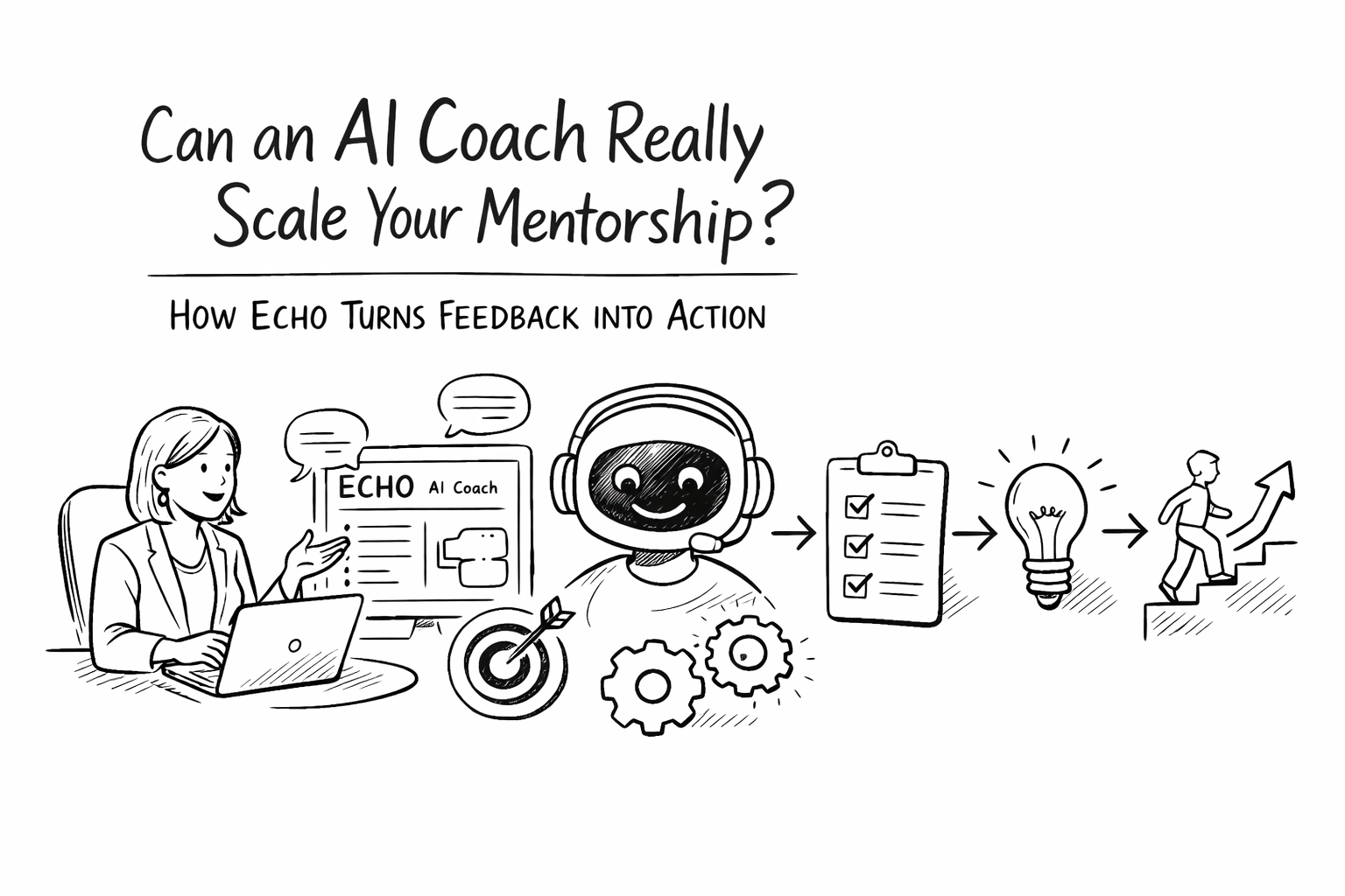[HERO] Can an AI Coach Really Scale Your Mentorship? How Echo Turns Feedback into Action